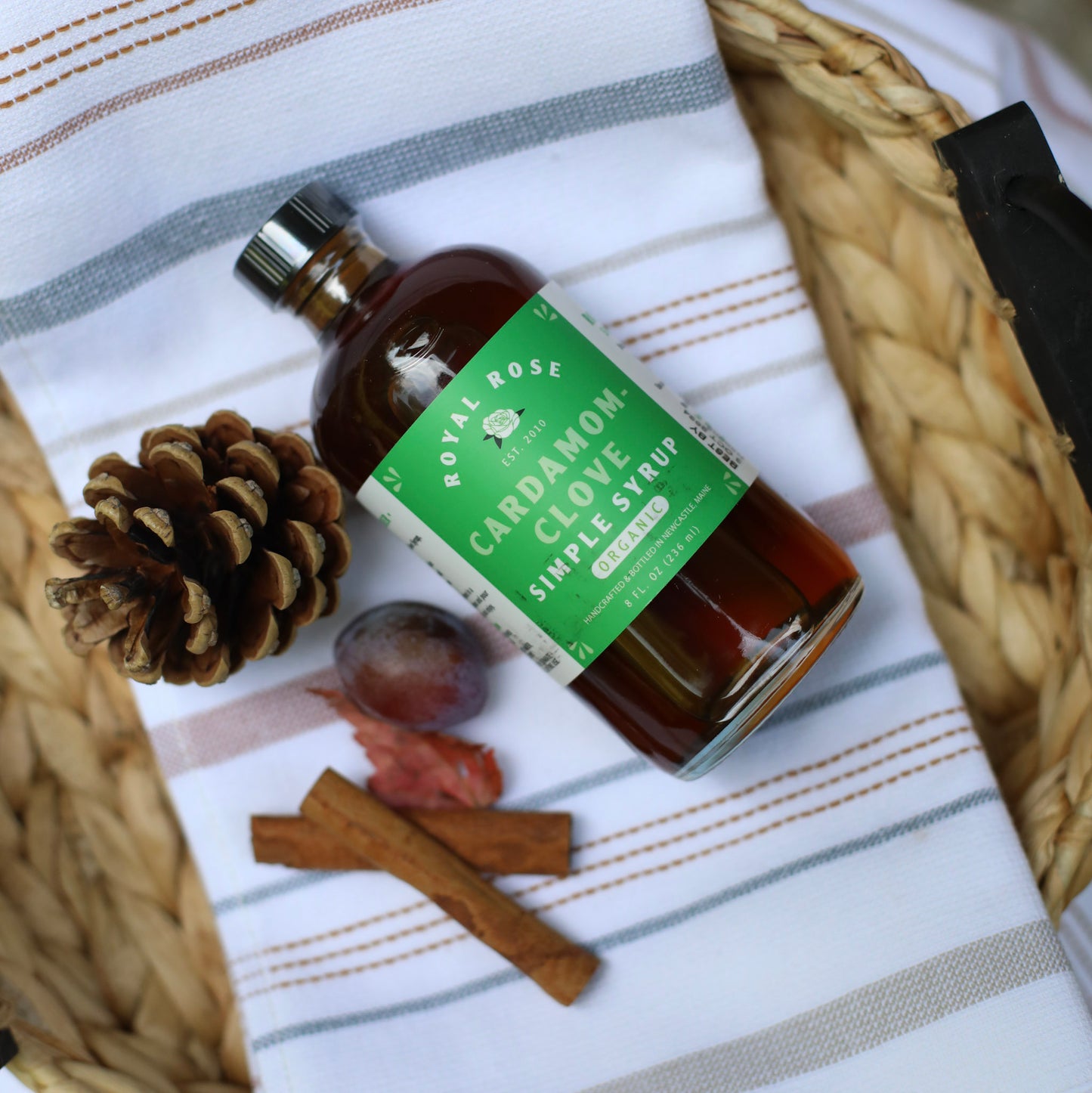 Cardamom Clove Simple Syrup