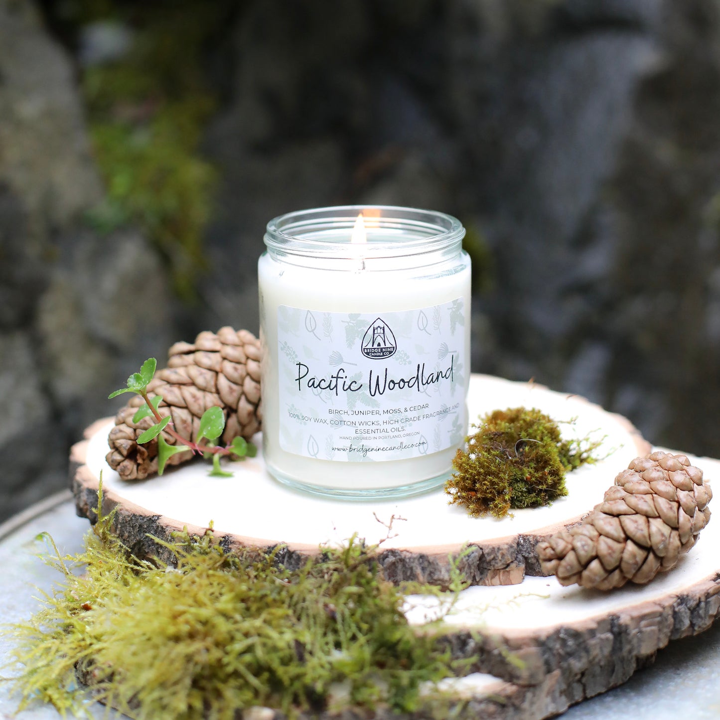 Pacific Woodland Large Jar