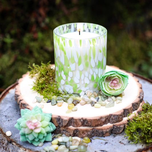 Green Confetti Tumbler