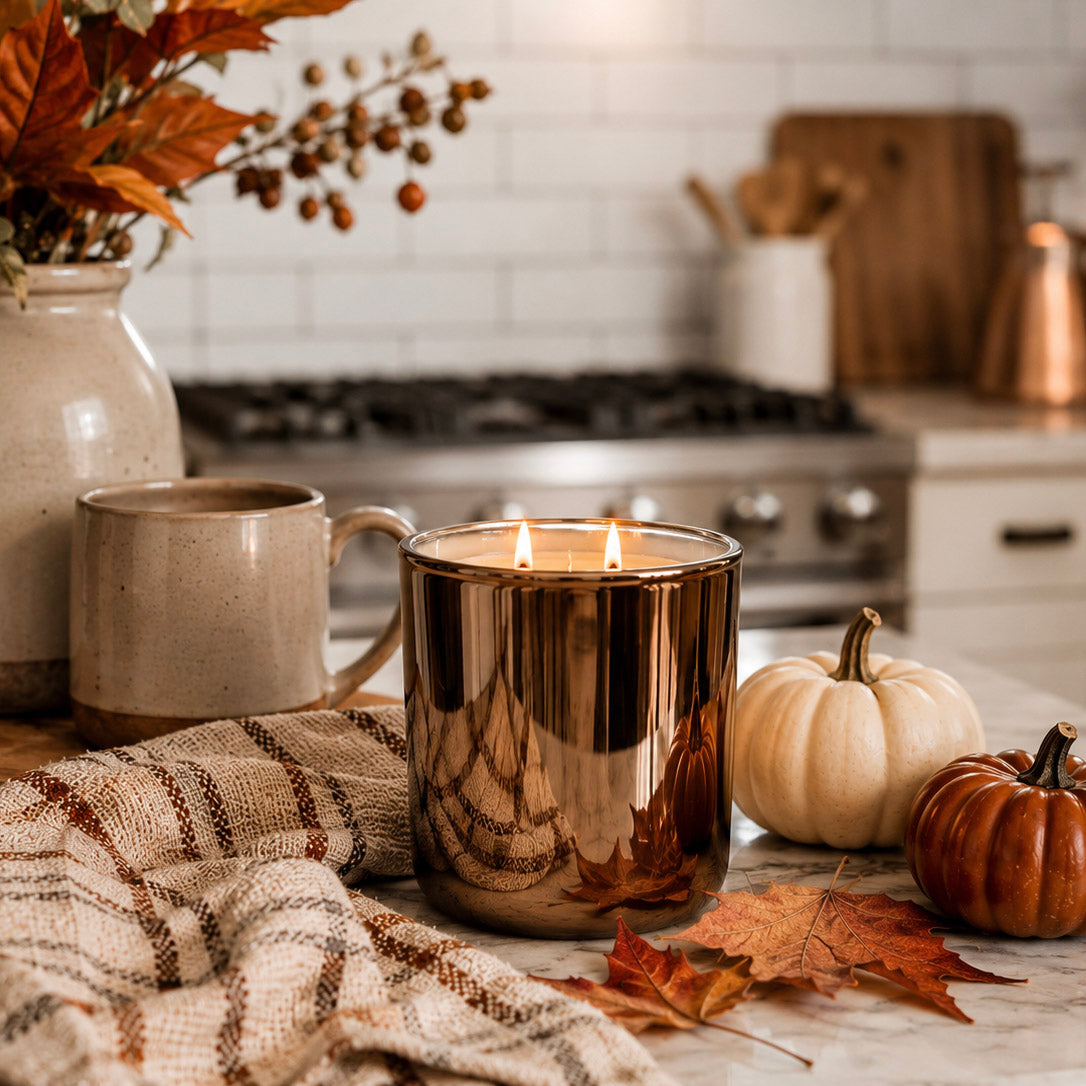 Burnished Copper Tumbler