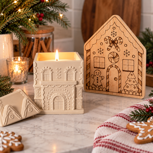 Gingerbread Woodburning + Scent Workshop